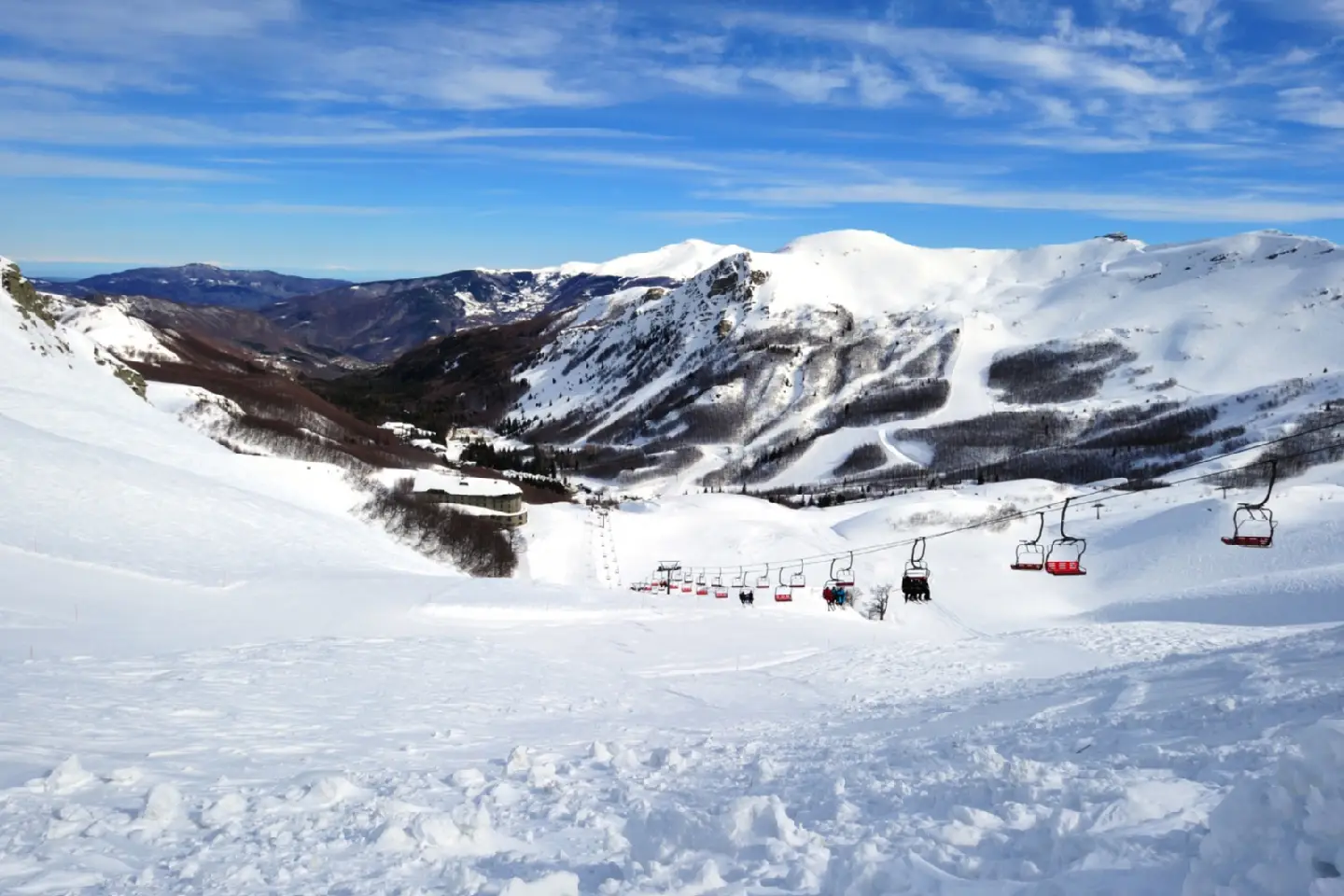 val di luce abetone - piste da sci